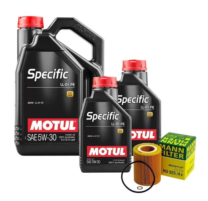 BMW Oil Change Kit 5W-30 7 Liter SPECIFIC LL-01 FE 11427512300